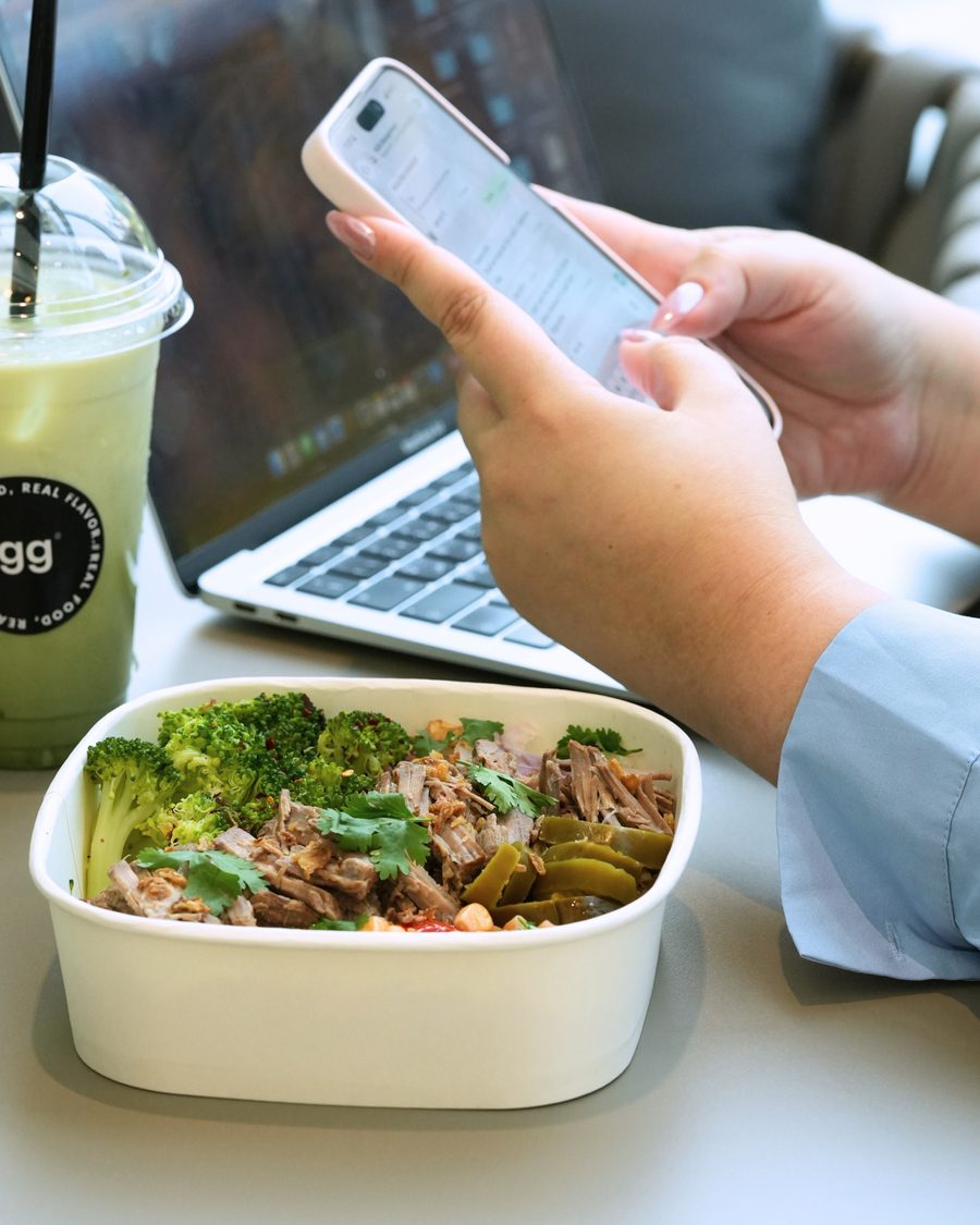 Working lunch with Grain & Grind
